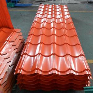 Wholesale colorful roofing tile: Glazed Roof Tile/Pre-Painted PE Coating Galvanized  Tileform Metal Sheets