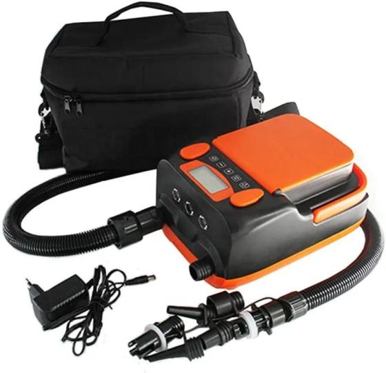 RTS DC 12V and Rechargeable Battery Two-Way Using Electric Air Pump for Inflatable Boat Surfboard