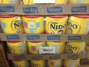 Wholesale container: Nestle Nido Instant Full Cream Milk Powder 400G
