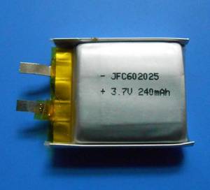 Wholesale mp3 battery: JFC 602025 3.7V 240mAh Bicycle Light Battery   MP3 Player Battery
