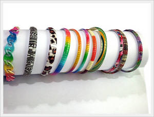 Wholesale color bracelets: Color-print Chain, Necklace, Bracelet