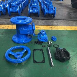 Wholesale resilient seated: Factory Price GGG50 Non Rising Stem Resilient Seat Gate Valve