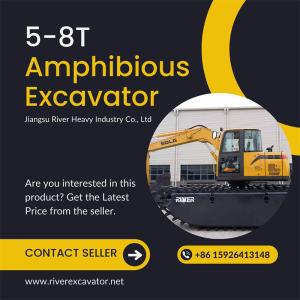 Wholesale Other Manufacturing & Processing Machinery: 5-8T Amphibious Excavator - Jiangsu River Heavy Industry Co., Ltd