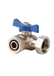 Wholesale brass angle valve: Multifunctional Angle Brass Ball Valve G BSP Thread Heat Resistant