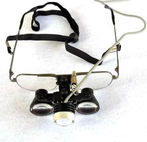 Wholesale dental equipments: Dental Surgical Loupes 2.5x with LED Light