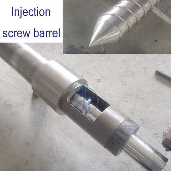 Plastic PET Injection Machinery Screw Barrel