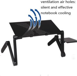 Wholesale drawing tablet: Laptop Desk for Bed and Couch, Portable Adjustable Laptop Stand with Vent Holes and Mouse Pad