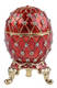 Faberge Egg Jewelry Trinket Box Pewter Ornaments