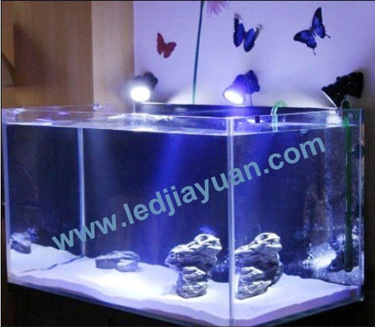 Warm White Underwater Lights Aquarium Fish Tank Pool Pond 12W LED Spotlight