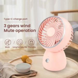 Wholesale mini table fan: Silent Mini Desktop Fan