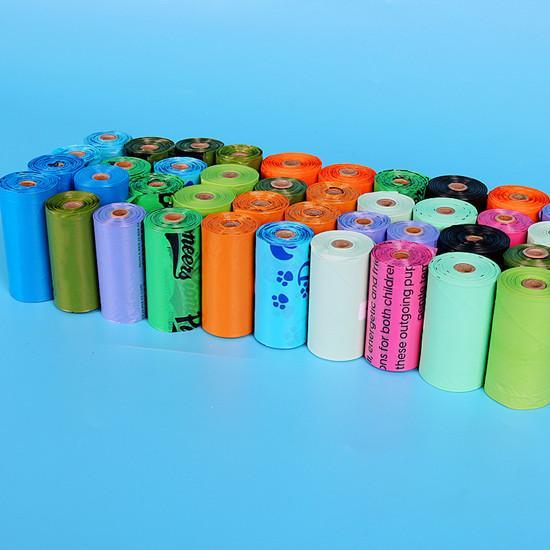 Guaranteed Leak Proof and Extra Thick Waste Bag Biodegradable Dog Poop Bags Refill Rolls for Dogs