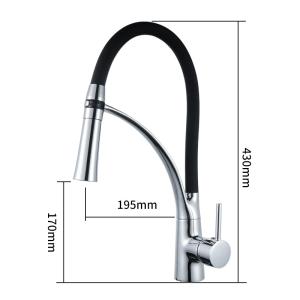 Wholesale faucet: Copper Faucet for Kitchen Sink, Color Drawing Hot and Cold Faucet for Kitchen Dish