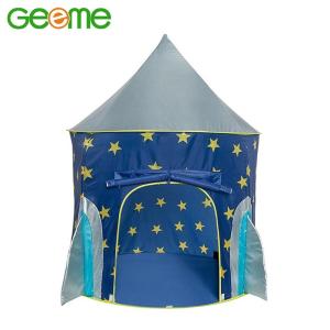 Wholesale fiberglass wire mesh: JT058 Amazon Hot Selling Durable Children Pop Up Rocket Ship Play Tent