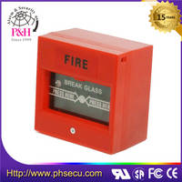 Conventional Break Glass Manual Call Point for Fire Alarm System(id ...