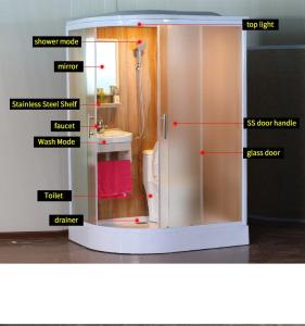 Wholesale prefab bathroom pod: Factory Supply Hotel Container Use Portable Prefab Unit Bathroom Pod for Sale