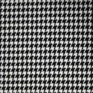 Wholesale Knitted Fabric: Houndstooth Design Jacquard Fabric