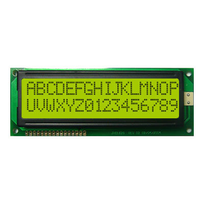 Character LCD Module 16x2, 1602, 162 Jumbo, Yellow Green(id:5468569). Buy  China lcd module - EC21