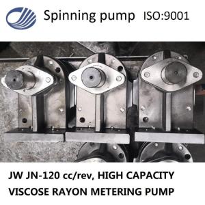 Wholesale gear pump: JINGWEI Brand 120cc Spinning Pump Gear Metering Pump for Viscose Staple Fiber
