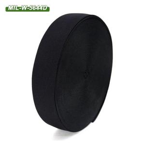 Wholesale flame resistant belt: Custom Black Green Polyester Nylon  5664D Mil Spec Tape Tactical Elastic Strap Webbing