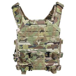 Wholesale backpack printing: Lsrael K19 Laser Cut 500d Nylon Plate Carrier Combat Molle Quick Release System  Military Style Vest