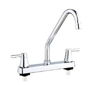 Wholesale plastic faucet: JY-88102 8 Inch Faucet Kitchen Faucet Plastic 1/4turn