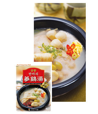 Gungjung Chicken Soup(Half)