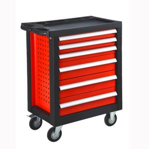 Wholesale caster with side brake: Europe Hot-Selling Professional Workshop Garage 6 Drawers Metal Tool Cabinet