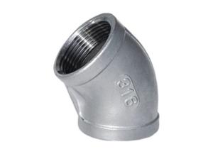 Wholesale Pipe Fittings: 45 ELBOW  Stainless Steel Thread Elbow 45  Elbow 45 for Sale