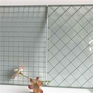 Wholesale clear float glass: Clear Nashiji Wired Glass