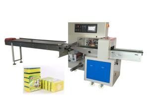Wholesale cleaning sponge: Flow Packing Machine for Cleaning Cloth, Sponge Scouring Pad