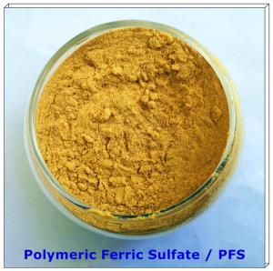 Wholesale pallet shelf: Water Treatment Chemicals Polymeric Ferric Sulfate Pfs Poly Ferric Sulfate CAS No 10028-22-5