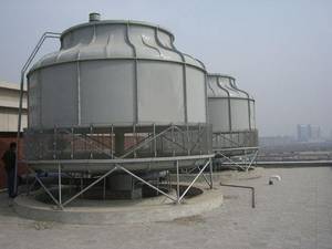 Wholesale wind turbine tower: FRP/GRP Counter-flow Cooling Tower