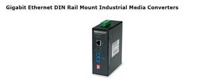Wholesale test kit: Gigabit Ethernet Industrial DIN Rail Mount Media Converters 065-189x TB Series