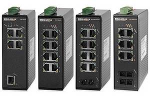 Wholesale st: 10/100 Industrial DIN-rail Mount Unmanaged Switches  065-74XX TB Series