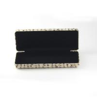 Korean Traditional Hunminjeongeum Pattern Eyeglass Case Metal Hard Shell, Fabric Covered, Velvet L 2