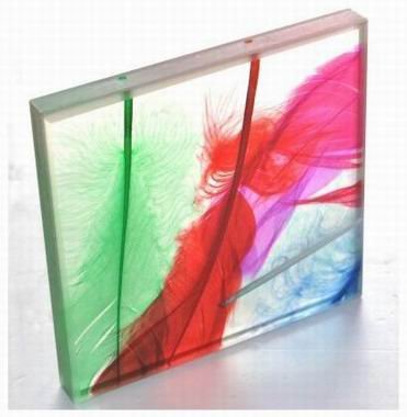 decorative laminated glass