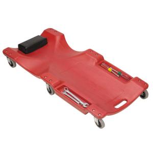 Wholesale tool pad: Plastic Rolling Mechanic Creeper Padded Headrest Tool Trays Auto Car Garage
