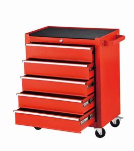 Wholesale drawer slides: Workshop Tools Trolley with 7 Sliding Drawers 4 Wheels Toolbox Storage Organiser
