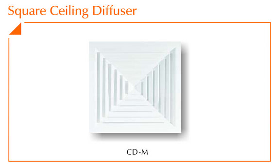 4 Way Square Air Ceiling Diffuser For Supply Return Air Id 9898590