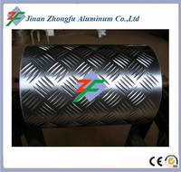 Aluminum Cherkered Plate 5 Bar with Factory Price