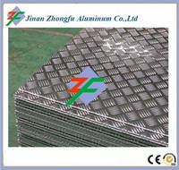 China Factory 5  Bar Aluminum Cherker Sheet 1050 3003 5052 6061
