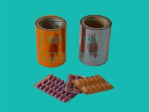 Wholesale pvc foil: UV-resistant Pharma Blister Package Foils Ambar PVC/PVDC Rigid Film
