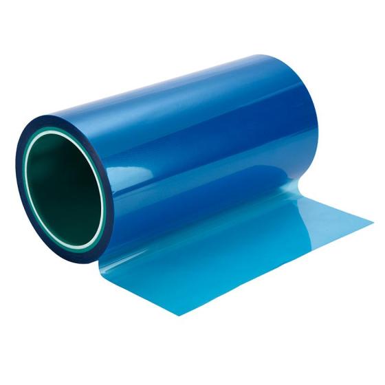 75um Blue Silicone Adhesive PET Release Film for Graphite Tape Delivery ...