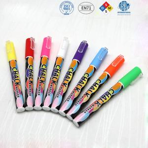 Wholesale highlighter markers: White Chalkboard Marker 10mm Liquid Blackboard Chalk Markers Pens