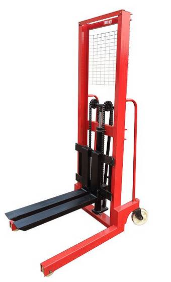 Sell Hydraulic Hand Forklift Stacker with Foot Pedal
