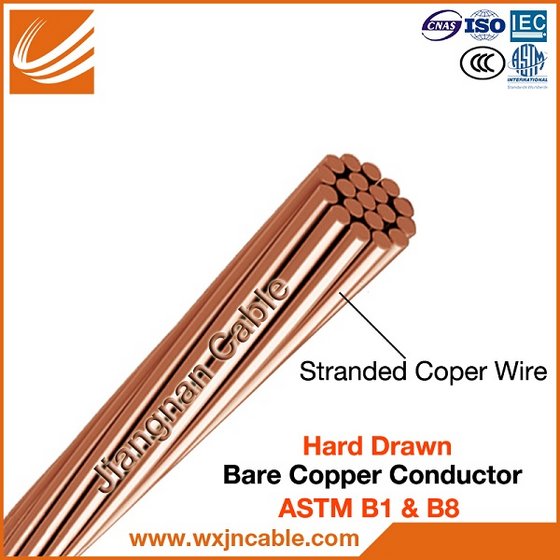 Copper Stranded Wire ASTM B1& B8 Aerial Cable Overhead Line(id:9736101 ...