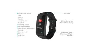 Wholesale adjustable exercise bands: J1939W Smart SPO2 Band