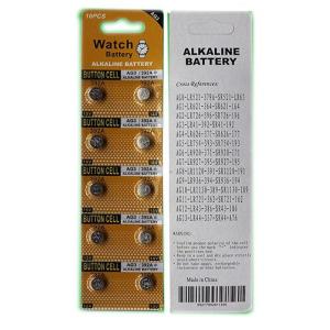Wholesale wholesale watch: 1.5v AG3 LR41 Alkaline Button Cell Battery