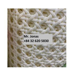 Wholesale poly rattan: Rattan Cane Plastic Webbing Roll Woven Webbing Cane Fast Delivery Factory Price From Vietnam