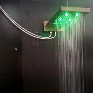 Wholesale rainfall shower head: Shower Set with Waterfall Rainfall Shower Head Handheld Showerhead Bathroom Shower System Sanitary